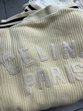 Cardigan Celin kem logo sau lưng