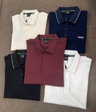 Polo Hugo Boss logo chữ 5 màu