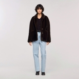 Áo lông SANDRO nâu