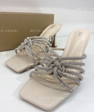 Guốc ZARA quai đá