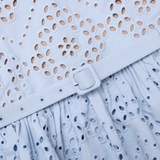 Áo yếm SELF PORTRAIT xanh (có set)