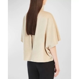 Cape dạ MAX MARA cải viền da