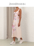 Váy ZIMMERMANN 2 dây ngực xếp ly