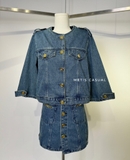 Áo khoác demin KARL LAGERFED