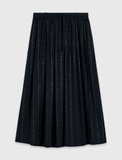 Chân váy MAJE navy đá dài (có set)