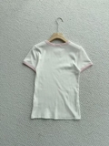 Áo LACOSTE cộc viền cổ 5 màu