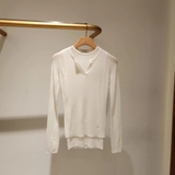 Áo len SANDRO cashmere 2 lớp