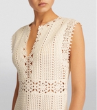 Váy MAJE sát nách len móc