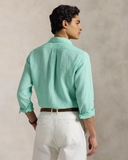 Sơ mi RALPH LAUREN classic fit linen 2 màu