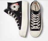 Giày Converse hoa đen