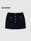 Chân váy dạ SANDRO ( có set)