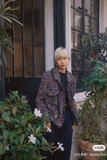 Áo khoác EDWARD ACHOUR PARIS Tweed cổ bẻ