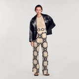 Quần SANDRO len móc