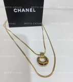 Vòng cổ Chanel vàng