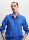 Sơ mi MASSIMO DUTTI linen 2 màu