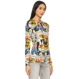 Áo ALICE+OLIVIA  họa tiết The Beatles