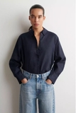Sơ mi COS linen 2 màu