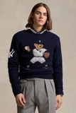 Áo len RALPH LAUREN gấu áo kẻ