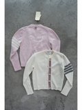 Cardigan THOM BROWNE logo lưng 2 màu