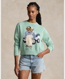Áo len RALPH LAUREN xanh mint