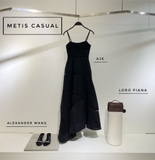 Váy AJE 2 dây đen dáng dài