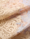 Váy ZIMMERMANN hoa dài tay viền ren kèm belt
