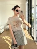 Tshirt LOEWE logo đính cườm