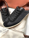 Sneaker LORO PIANA viền da lộn 2 màu