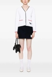 Cardigan THOM BROWNE viền áo