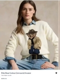 Áo len RALPH LAUREN gấu tua rua