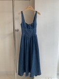 Váy jeans REFORMATION 2 dây