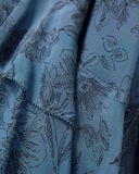 Chân váy VERONICA BEARD xanh xếp tầng