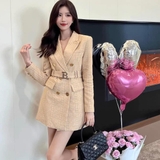 Váy Balmain 2 túi kèm belt 2 màu