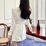 Váy Balmain 2 túi kèm belt 2 màu