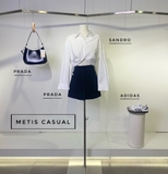 Sơ mi SANDRO xoắn eo