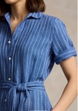 Váy sơ mi RALPH LAUREN kẻ xanh