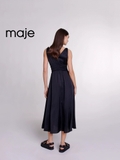 Váy MAJE sát nách hàng khuy ngực