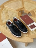 Sneaker LORO PIANA viền da lộn 2 màu