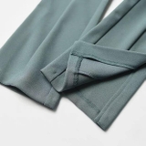 Quần thun Zara ống vẩy xẻ gấu