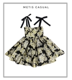 Váy Alice+ Olivia 2 dây họa tiết hoa bling