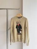 Áo len RALPH LAUREN nâu gấu khăn cam