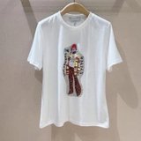 Tshirt Dior họa tiết
