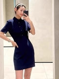Váy polo THEORY 5 khuy