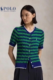 Áo len RALPH LAUREN kẻ cộc tay