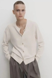 Cardigan Massimo Dutti trơn 2 màu