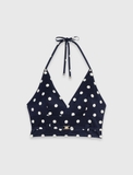 Áo MAJE navy cổ yếm chấm bi ( CÓ SET )