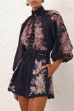 Sơ mi ZIMMERMANN navy (có set)