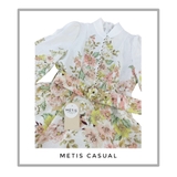 Váy ZIMMERMAN trắng hoa thân