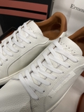 Giày ZEGNA da trắng cải nâu