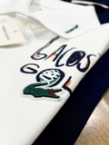 Polo LACOSTE logo thêu chữ
